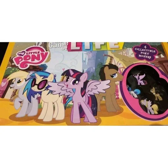 USAOPOLY GAME OF LIFE MY LITTLE PONY Opened Box - Picture 11 of 13